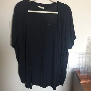 Shirt sleeve cardigan